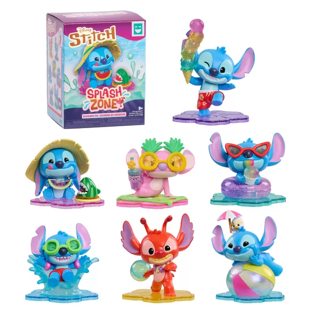 HAPPY HAUL STITCH POOL PARTY Figūrėlė uždaroje pakuotėje, 6 cm &ndash; nuotrauka 2