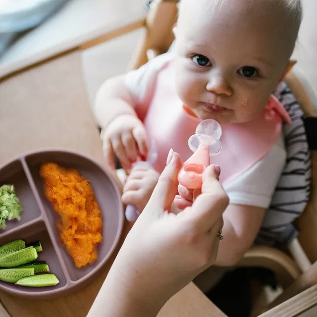 BabyOno silikoniniai &scaron;auk&scaron;teliai 2vnt., oranžinis-violetinis, 784/01 &ndash; nuotrauka 5