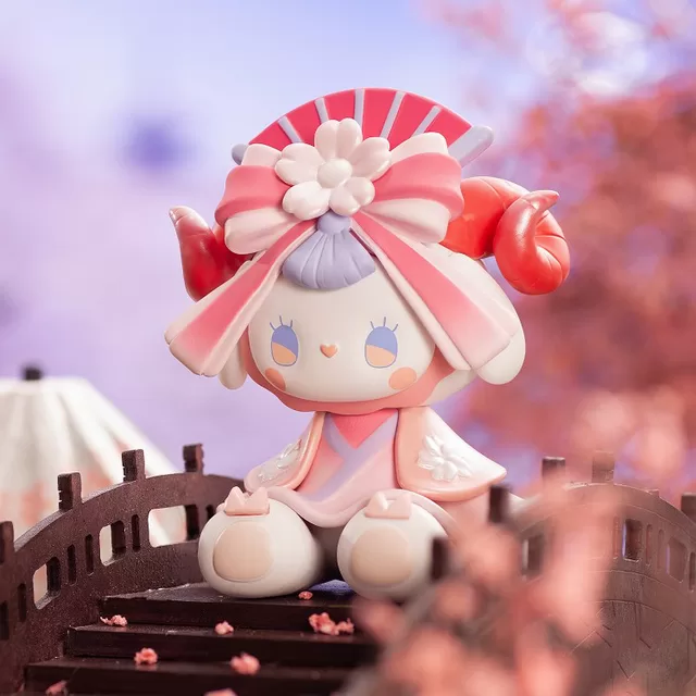 LUCKY EMMA Figūrėlė-siurprizas - Secret Forest Cherry Blossom Viewing &ndash; nuotrauka 5