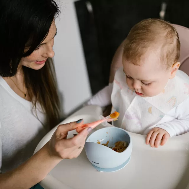 BabyOno dubenėlis silikoninis neslystantis mėlyna 1481/01 &ndash; nuotrauka 9