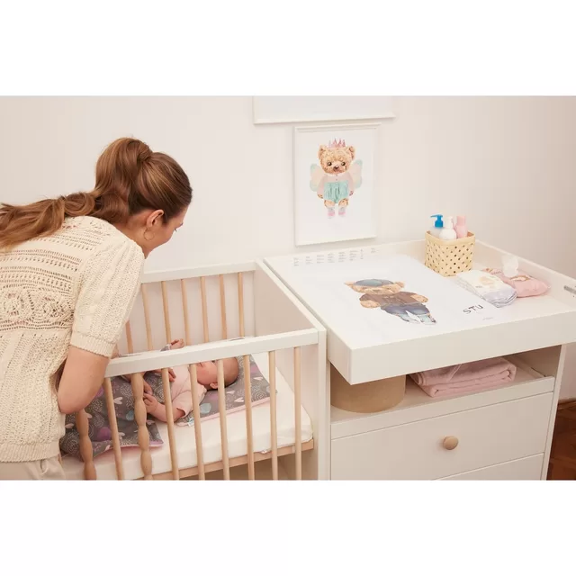 Cebababy vystymo kilimėlis Fluffy Puffy Bart 70x50cm &ndash; nuotrauka 3