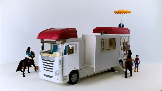 SCHLEICH HORSE CLUB Arklių transporteris &ndash; nuotrauka 9