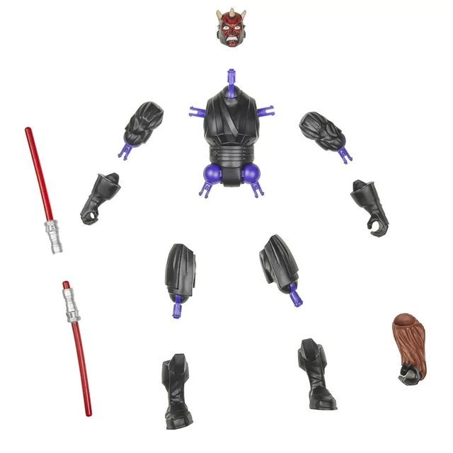 Star Wars MIXMASHERS Herojaus figūrėlė Darth Maul, 12,7 cm &ndash; nuotrauka 2