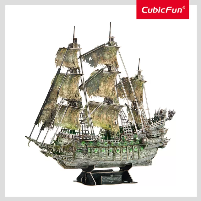 CUBIC FUN CUBICFUN 3D dėlionė su LED &bdquo;Skrajojantis olandas&ldquo; &ndash; nuotrauka 3