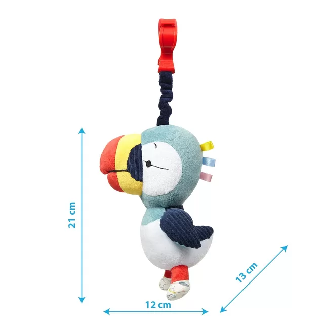 BabyOno vežimėlio pakabukas, lavinantis žaislas - TOUCAN TITI, 1429 &ndash; nuotrauka 6