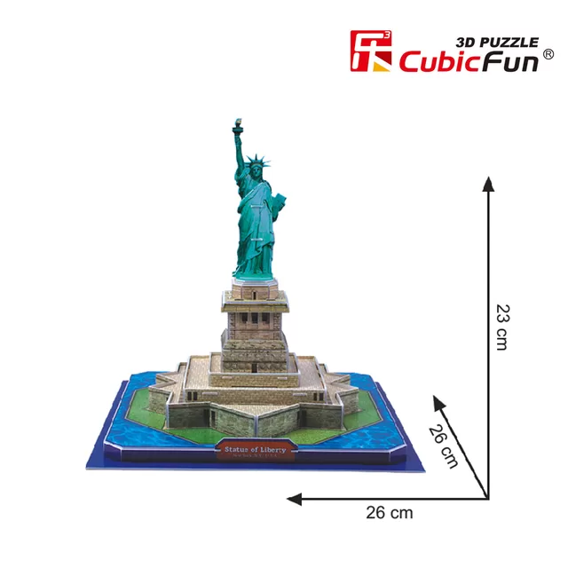CUBIC FUN CUBICFUN 3D dėlionė &bdquo;Laisvės statula&ldquo; &ndash; nuotrauka 2
