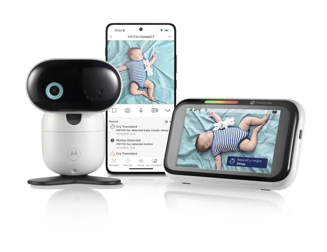 Motorola video auklė wi-fi AI programėlė 5" PIP1710C &ndash; nuotrauka 7