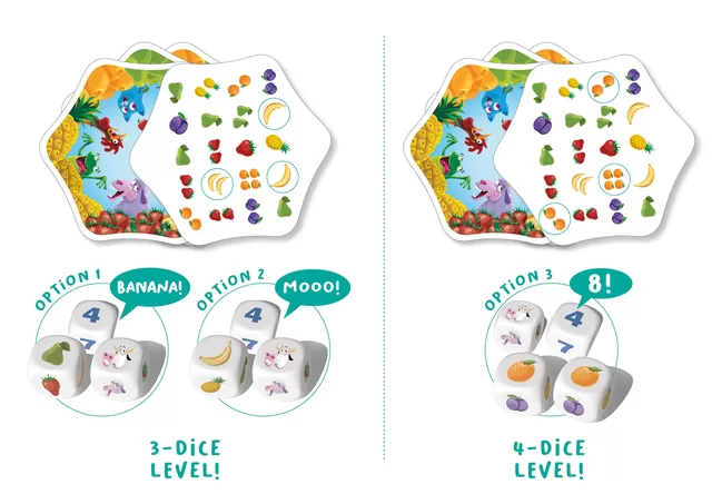 FLEXIQ Stalo žaidimas &bdquo;Make A Mooove&ldquo; &ndash; nuotrauka 5