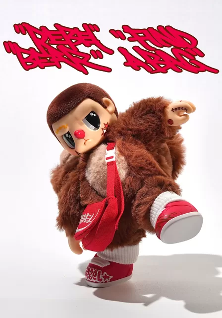 REBEL BEAR Spalvinga beždžionėlė, 18 cm &ndash; nuotrauka 11