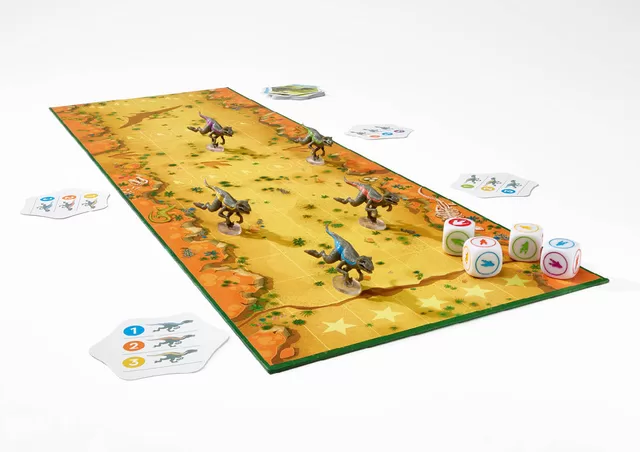 FLEXIQ Stalo žaidimas &bdquo;Raptor Race&ldquo; &ndash; nuotrauka 5