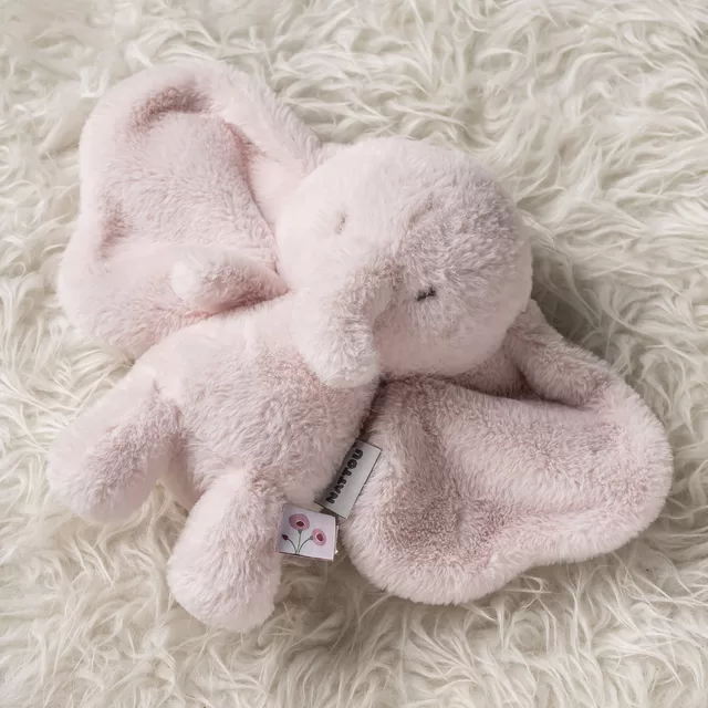 NATTOU Fanfan plush toy elephant pink, 26cm &ndash; nuotrauka 3