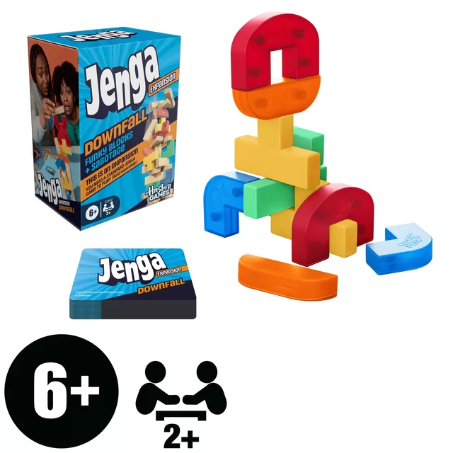 HASBRO GAMING JENGA Žaidimas &bdquo;Jenga Expansion: Downfall&ldquo; &ndash; nuotrauka 4