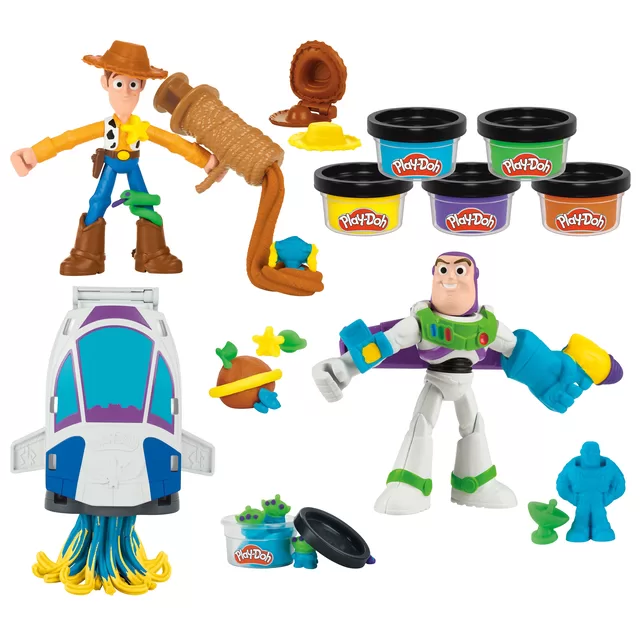 PLAY-DOH Žaidimų rinkinys &bdquo;Žaislų istorija: kosminiai kūriniai&ldquo; &ndash; nuotrauka 3