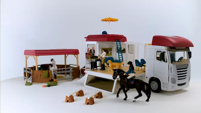 SCHLEICH HORSE CLUB Arklių transporteris &ndash; nuotrauka 7