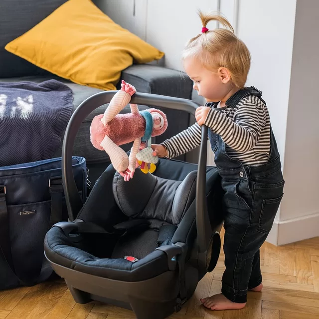 BabyOno ežimėlio pakabinamas - lavinamasis žaislas tinginys 1465 &ndash; nuotrauka 12