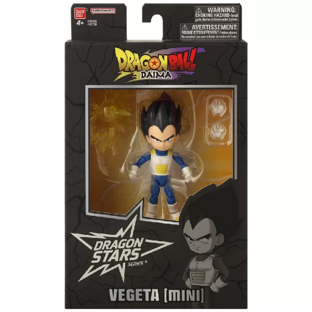 ANIME HEROES DRAGON STARS Poseable figūrėlė su priedais - Vegeta Mini (Diama), 7cm &ndash; nuotrauka 2