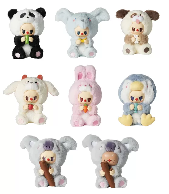 REBEL BEAR Spalvinga beždžionėlė uždaroje pakuotėje ANIMALS, 15 cm &ndash; nuotrauka 9