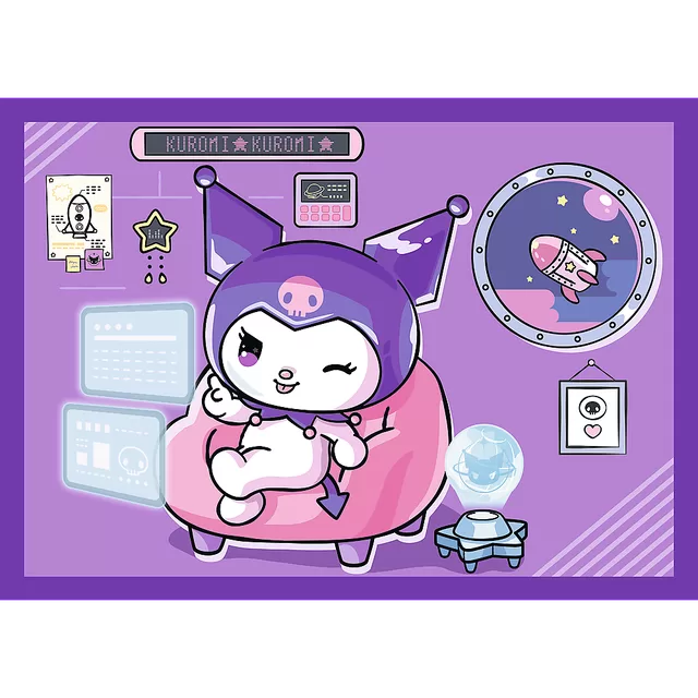 TREFL HELLO KITTY 4 dėlionių rinkinys &bdquo;Kuromi&ldquo; &ndash; nuotrauka 4