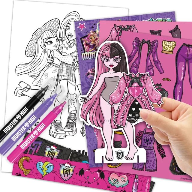 BLADEZ Monster High Lipdukų veiklos rinkinys &ndash; nuotrauka 2