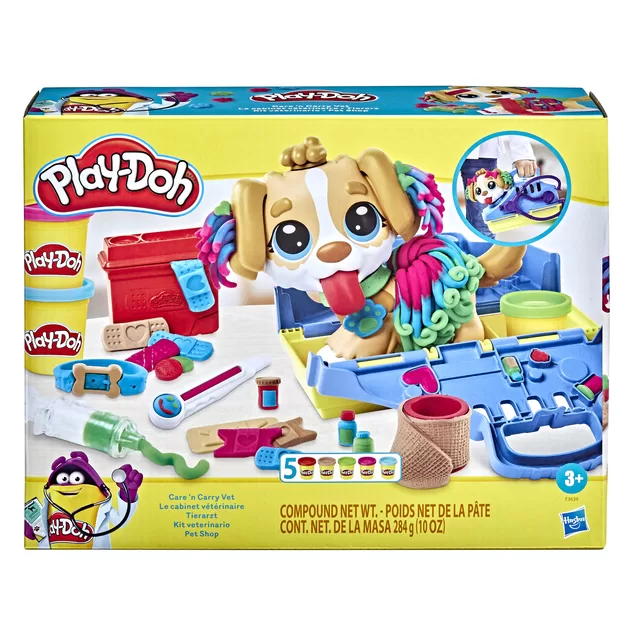 PLAY-DOH Rinkinys &bdquo;Veterinarijos klinika&ldquo; &ndash; nuotrauka 2