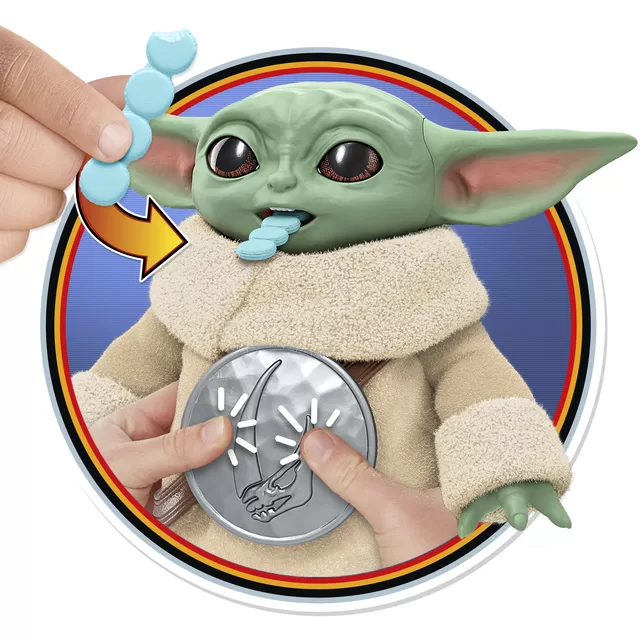 Star Wars Figure Snacking Grogu with accessory 16,5 cm &ndash; nuotrauka 4