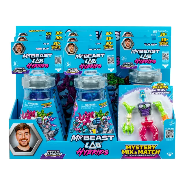 BEAST LAB MR Kolekcinė figūrėlė HYBRID, 10 cm &ndash; nuotrauka 5